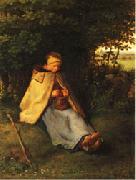 Woman Knitting Jean Francois Millet